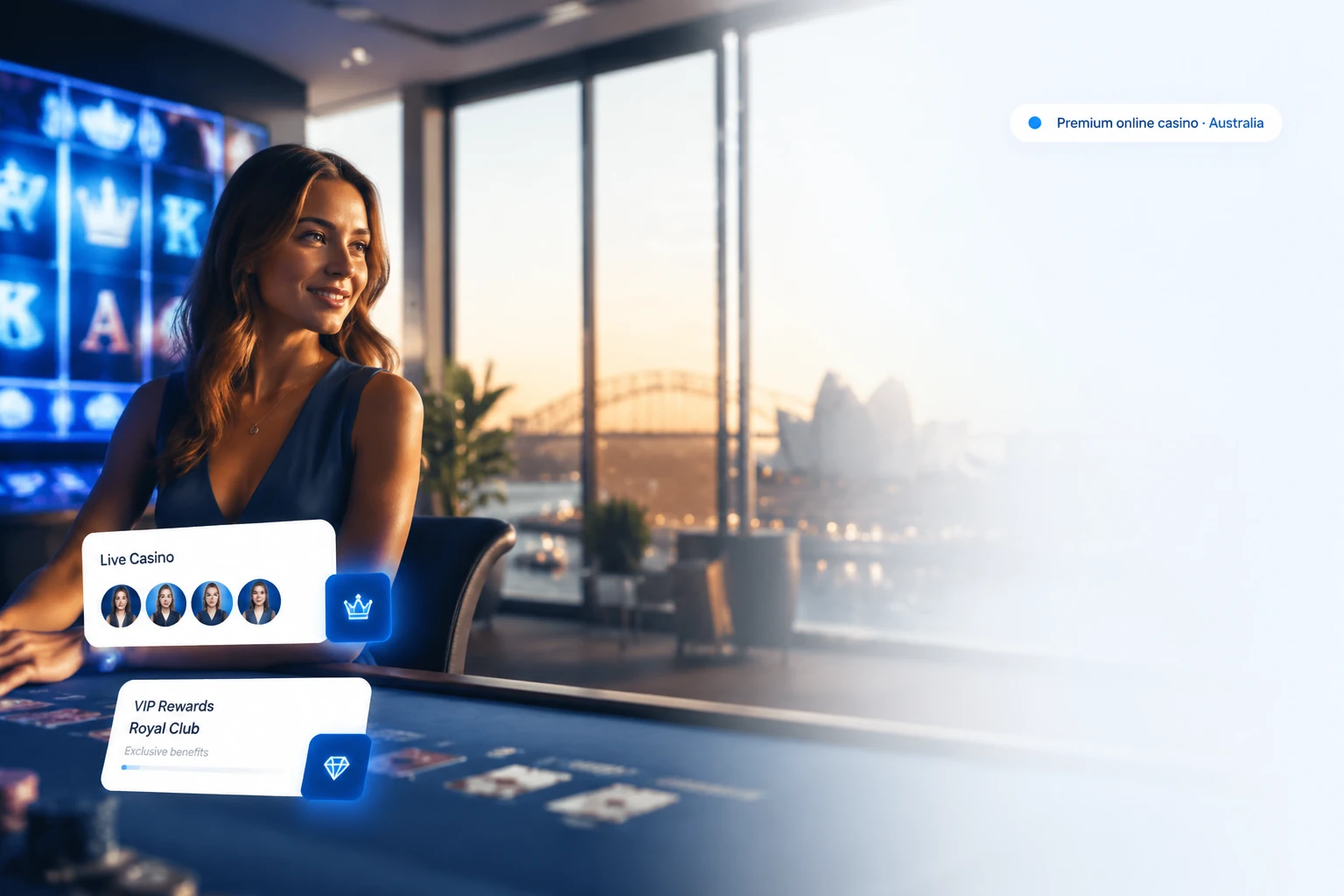 SkyCrown — online casino lobby